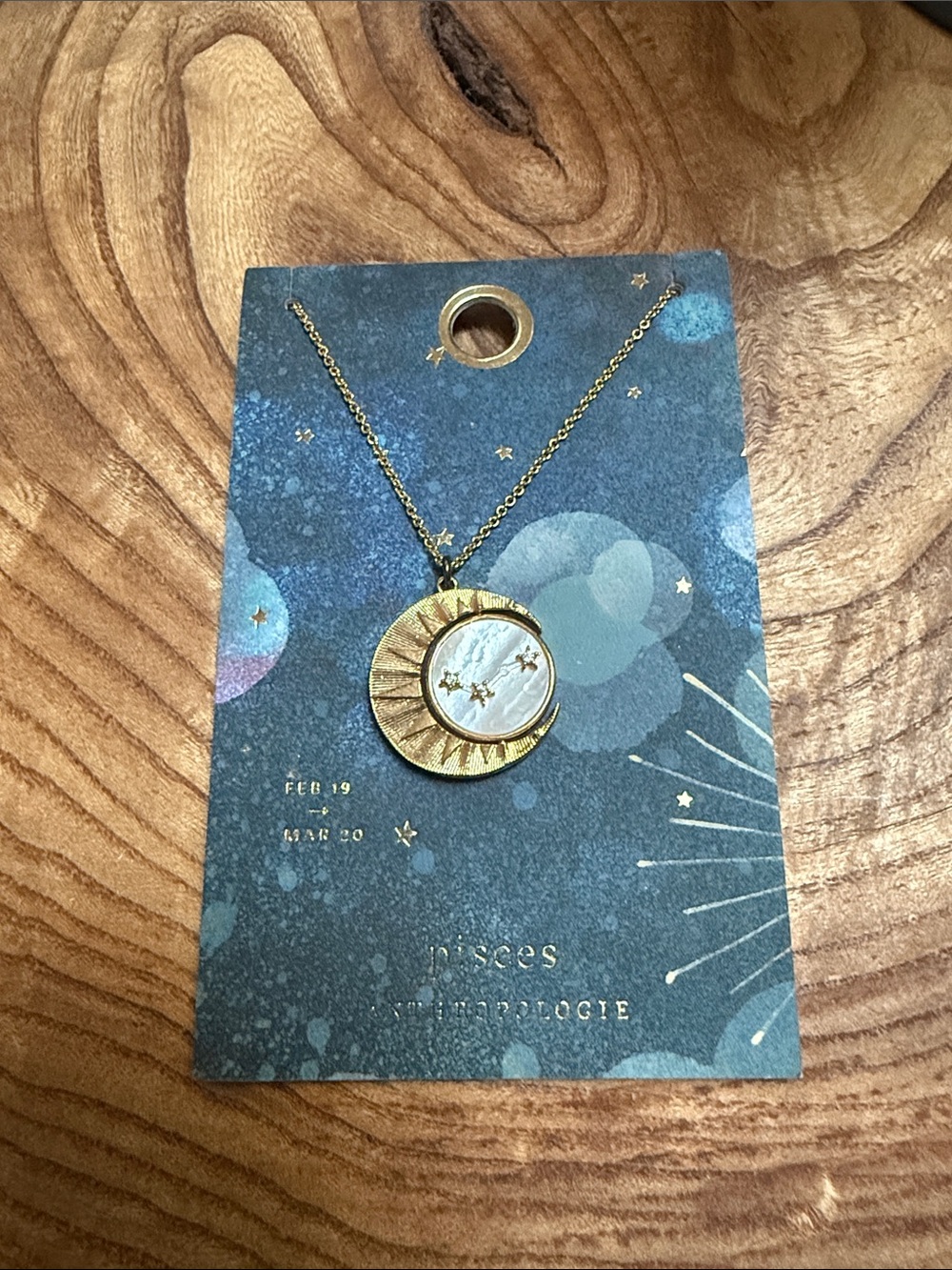 Anthropologie Pisces necklace NWT